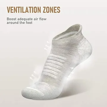 Comfortable SAMSOX Merino Wool Running Socks for All