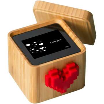 Lovebox Black & White | Unique Love Messenger