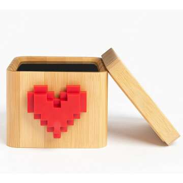 Lovebox Black & White | Unique Love Messenger