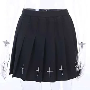 Stylish Goth Skirts for Women and Girls - Unique Designs