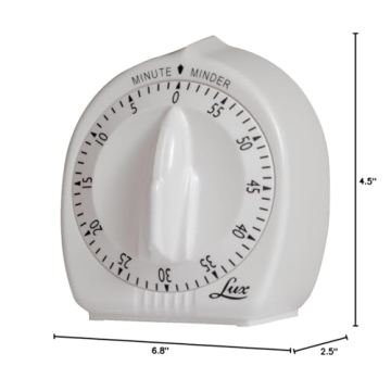 Lux Mechanical Timer - Reliable Kitchen Companion