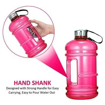 Vaupan 2.2L Leak Proof Sports Water Bottle with Handle