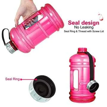 Vaupan 2.2L Leak Proof Sports Water Bottle with Handle