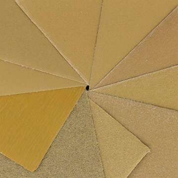 Dura-Gold 80 to 1000 Grit Sandpaper Variety Pack 40 Sheets