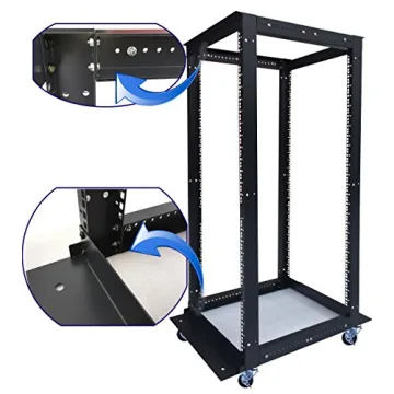 Sysracks 18U Open Frame Network Server Rack for IT Equipment