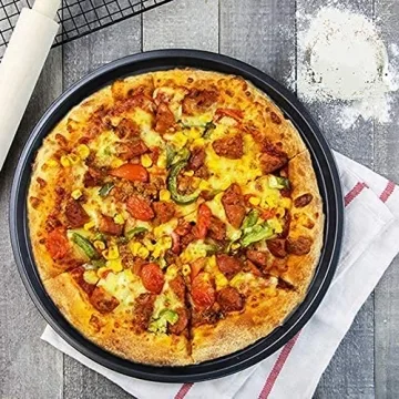 Nonstick Perforated Pizza Pan for Perfect Crispy Crusts