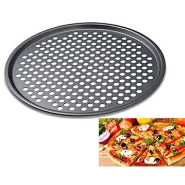 Nonstick Perforated Pizza Pan for Perfect Crispy Crusts