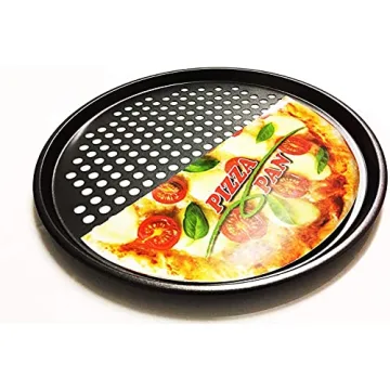 Nonstick Perforated Pizza Pan for Perfect Crispy Crusts
