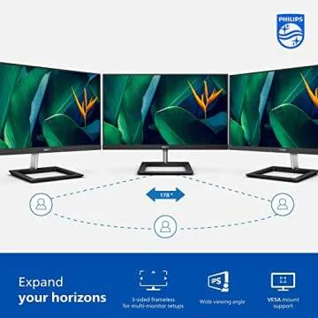 PHILIPS 278E1A 27" 4K UHD Monitor with Speakers