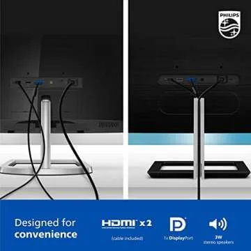 PHILIPS 278E1A 27" 4K UHD Monitor with Speakers