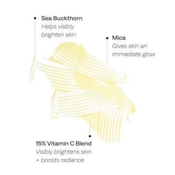 Provence Beauty Glow Up Luminescent Face Serum – For Brightening – Hydrating Vitamin C Serum for Face – Serum Vitamin C for Enhanced Glow – Vitamin C Facial Serum