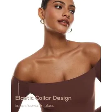 Chic Natrelax Off-The-Shoulder Bodysuit for Women