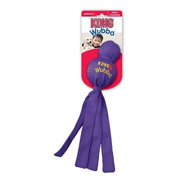 KONG Wubba Dog Toy for Tug of War and Fetch