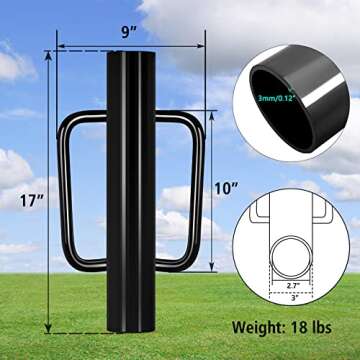 Gtongoko 18LB T Post Driver – The Ultimate Heavy-Duty Fence Tool