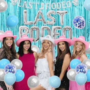 Last Rodeo Bachelorette Decorations for Bridal Showers and Parties
