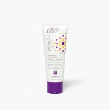 Andalou Naturals Lavender Shea Hand Cream – Soothing Moisture 3.4 fl oz