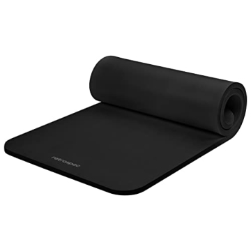 Retrospec Solana 1 Inch Thick Non-Slip Yoga Mat