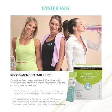 FASTer Way Hydration Electrolyte Drink Mix 30 Counts