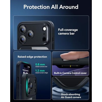 ESR iPhone 17 Pro Max Case with Camera Control and Protection