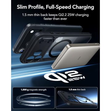 ESR iPhone 17 Pro Max Case with Camera Control and Protection