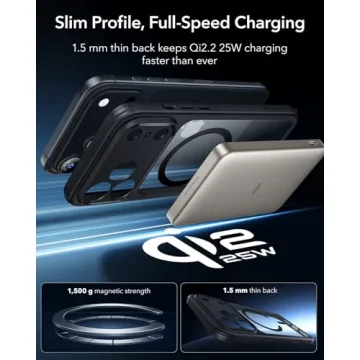 ESR iPhone 17 Pro Max Case with Camera Control and Protection