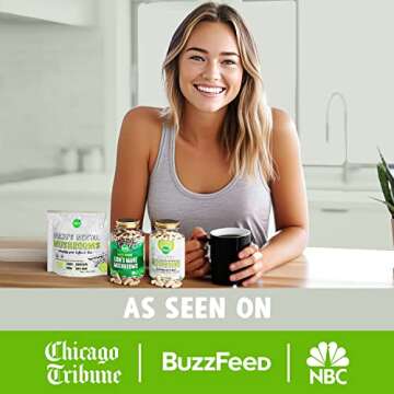 MAJU's Mental Mushroom Powder Extract, Strong Lions Mane, Chaga, Reishi, Cordyceps, Fruiting Bodies for Coffee, Immune System Booster, Nootropic Brain Supplement, Memory, Organic Mushrooms