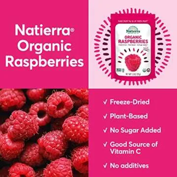 Organic Freeze-Dried Raspberries | Vegan & Non-GMO Snack