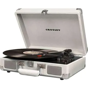 Crosley Cruiser Deluxe 3-Speed Bluetooth Record Player