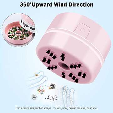 BLOCE Diamond Tools Mini Vacuum for Easy Cleanup