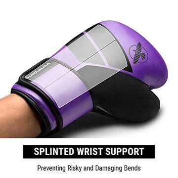 Hayabusa S4 Boxing Gloves for Men and Women - Purple, 16 oz