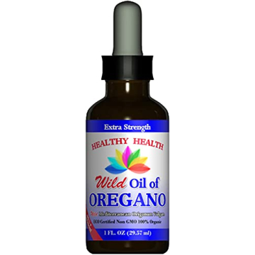Healthy Health Organic Oregano Oil - Extra Strength Immune Support, Vegan Friendly, 1 fl. OZ