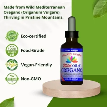 Oregano Oil - Organic Extra Strength Immune Support 83% Carvacrol