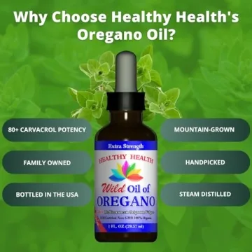 Oregano Oil - Organic Extra Strength Immune Support 83% Carvacrol