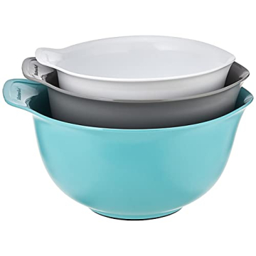 KitchenAid Nesting Mixing Bowls Set Non-Slip 3 Sizes