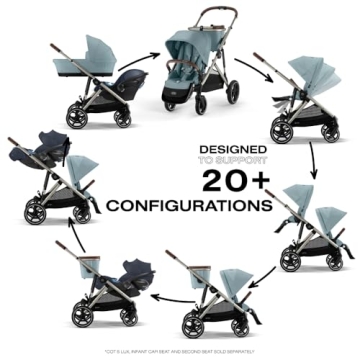 Cybex Gazelle S All-in-One Stroller for Toddlers and Babies