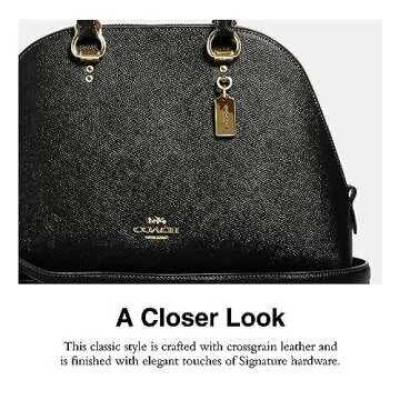 Stylish COACH Katy Satchel in Black for All Occasions
