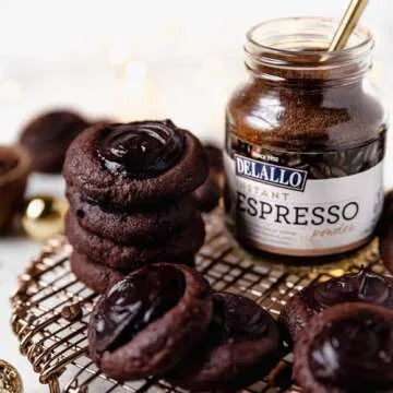 DeLallo Instant Espresso Powder for Baking and Drinks