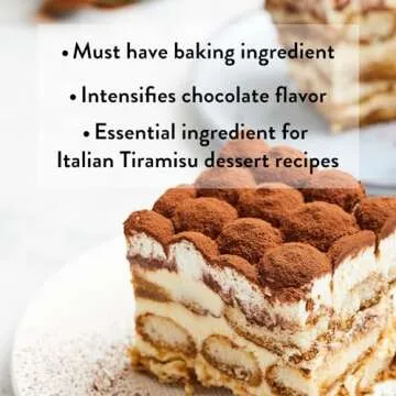 DeLallo Instant Espresso Powder for Baking and Drinks