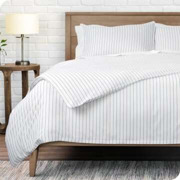 Bare Home Bedding Duvet Cover King/Cal King Size - Premium 1800 Super Soft Duvet Covers Collection -...