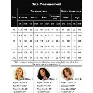 Ekouaer Women's Soft Long Sleeve Pajamas Set