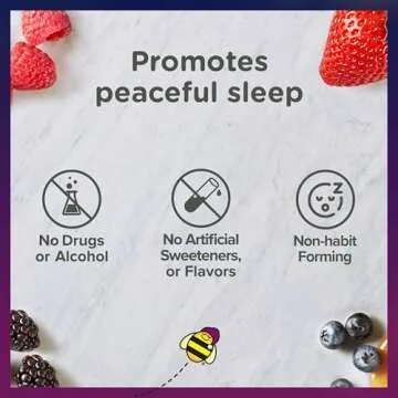 Zarbee's Melatonin Tablets for Kids - Drug-Free Sleep Aid