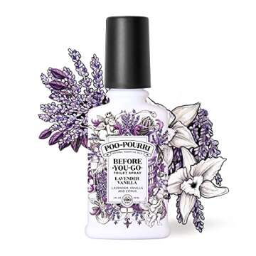 Poo-Pourri Toilet Spray Lavender Vanilla 4 Fl Oz - Odor Eliminator
