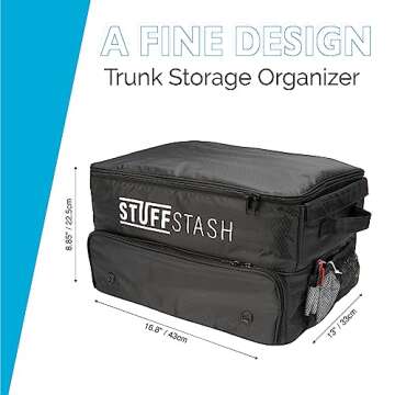 STUFFSTASH Golf Trunk Organizer for Efficient Storage