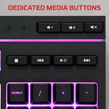 HyperX Alloy Core RGB LED Gaming Keyboard Under $25