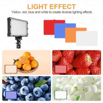 Portable LED Lighting Kit for Professional Photography