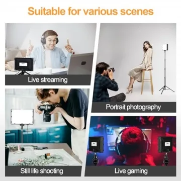 Portable LED Lighting Kit for Professional Photography