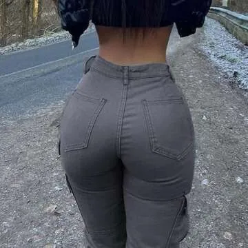 Stylish GuYongZ Cargo Pants for Women - Trendy & Comfortable