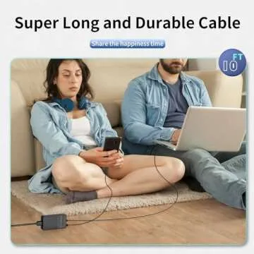 Microsoft Surface 44W 15V 2.58A Power Supply AC Adapter - Charger for Surface Pro 3/4/5/6/7, Laptop 3/2/1, Go/Book with 6ft Power Cord