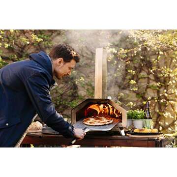 Ooni Pro 16 Outdoor Pizza Oven, Pizza Maker, Wood-fired Pizza Oven, Gas Oven, Award Winning Pizza Oven
