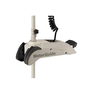 MotorGuide Xi5 Saltwater Trolling Motor, Wireless, Bow Mount - 60-inch Shaft, 80-Pound Peak Thrust - GPS